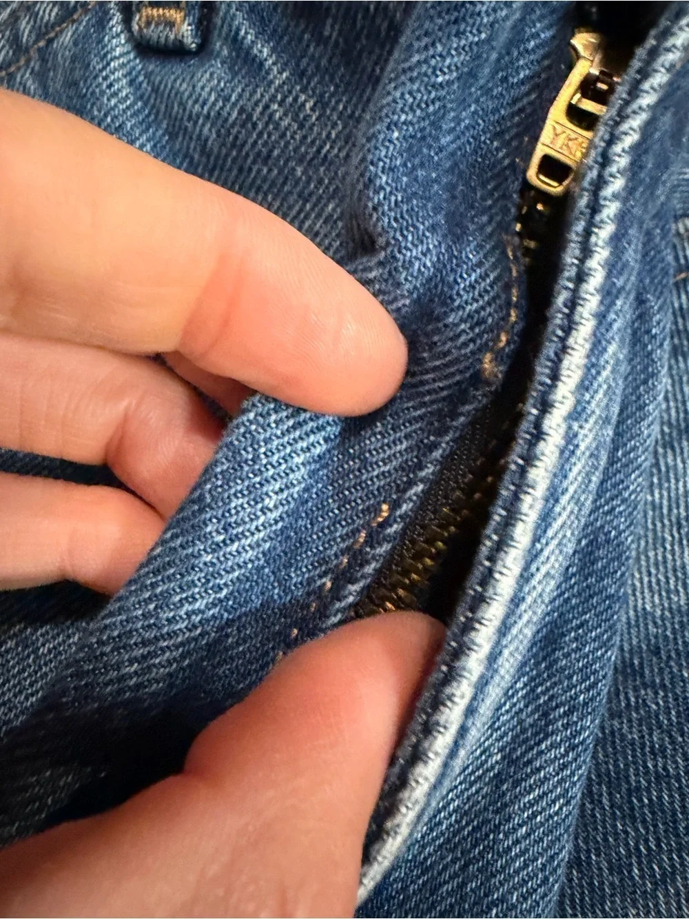 J. Crew stitching next
